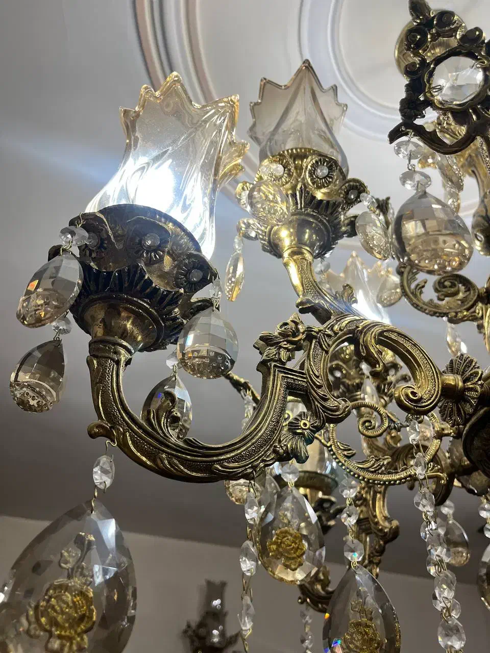 لوستر|لوستر و چراغ آویز|اراک, |دیوار