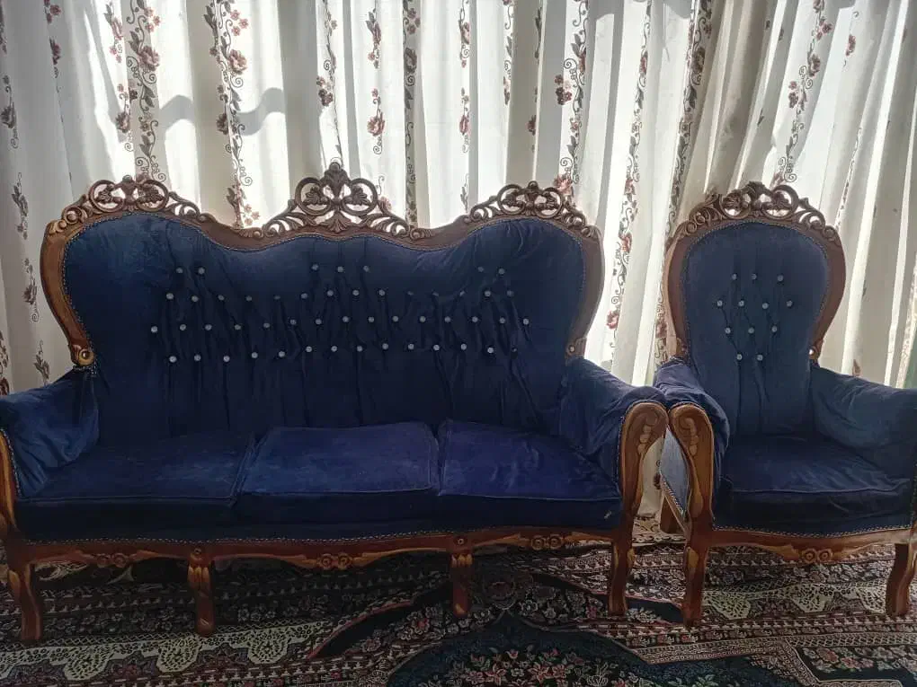 مبل سلطنتی قیمت مناسب برای باغ|مبلمان خانگی و میز عسلی|برخوار, |دیوار