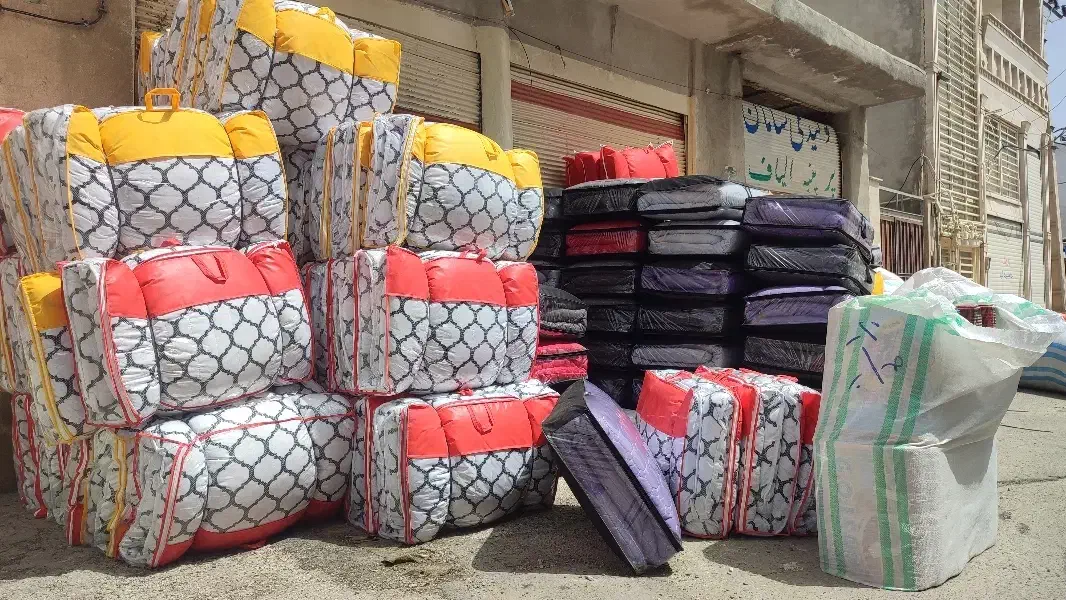 تشک مسافرتی تولیدی سامان|رختخواب، بالش، پتو|کوهدشت, |دیوار