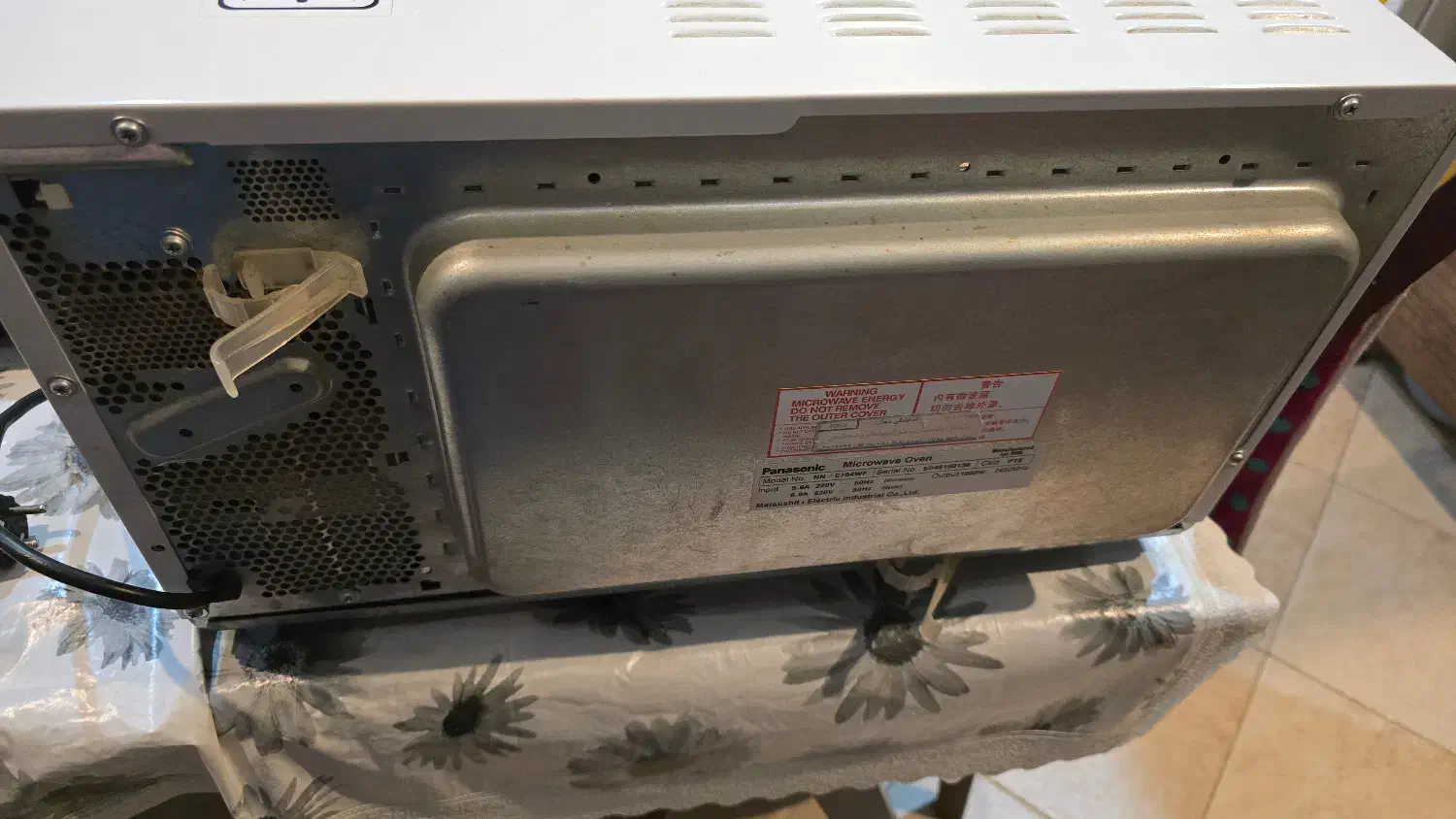 مایکروفر پاناسونیک|اجاق گاز و لوازم برقی پختوپز|کرج, عظیمیه|دیوار