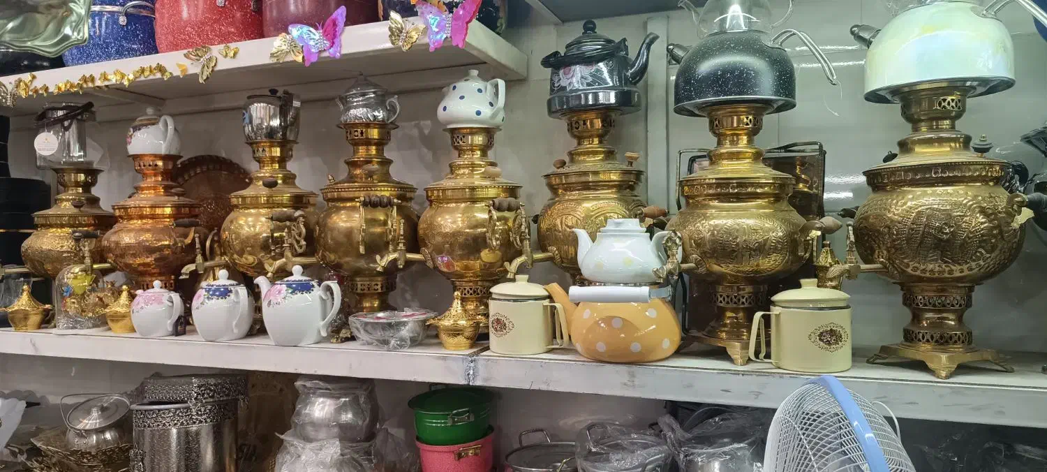 انواع سماور گازی و ذغالی|سماور، چای‌ساز، قهوه‌ساز|مرند, |دیوار