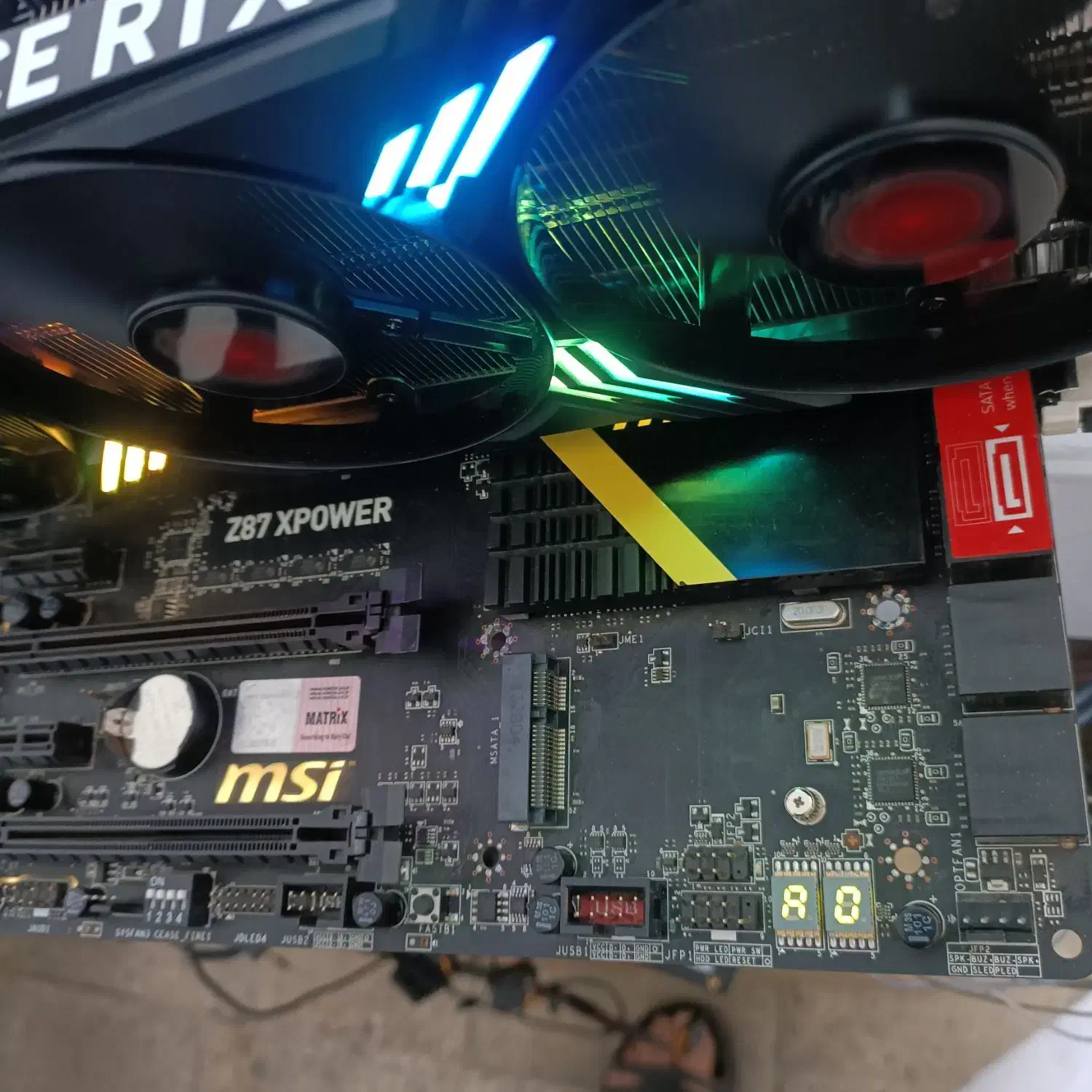 مادربرد z87 x power msi|قطعات و لوازم جانبی رایانه|ری, ملک‌آباد|دیوار