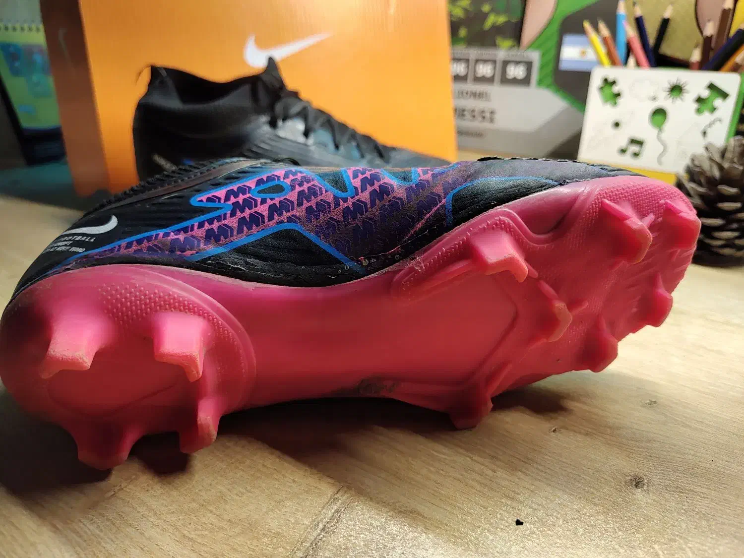 کفش استوک دار  نایکی سرخابی.مشکی|کیف، کفش، کمربند|اهواز, گلستان|دیوار