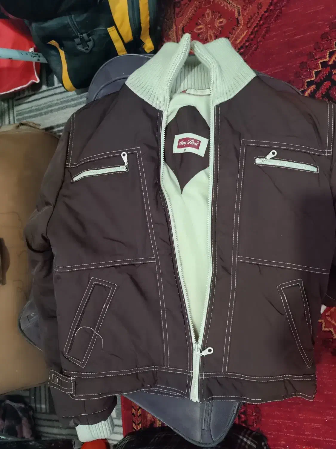 کاپشن خارجی و چادر عروس استفاده نشده|لباس|مشهد, شهرک مطهری|دیوار