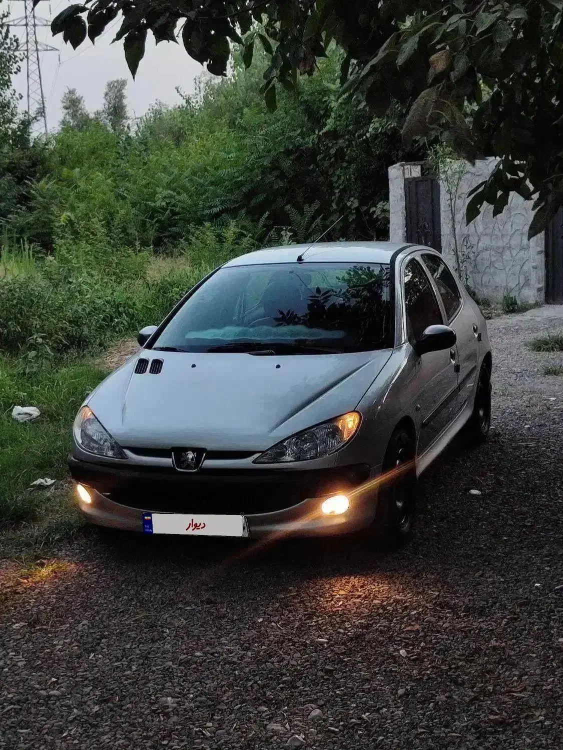 206 مدل 85 در حد 95|خودرو سواری و وانت|رشت, حومه رشت|دیوار