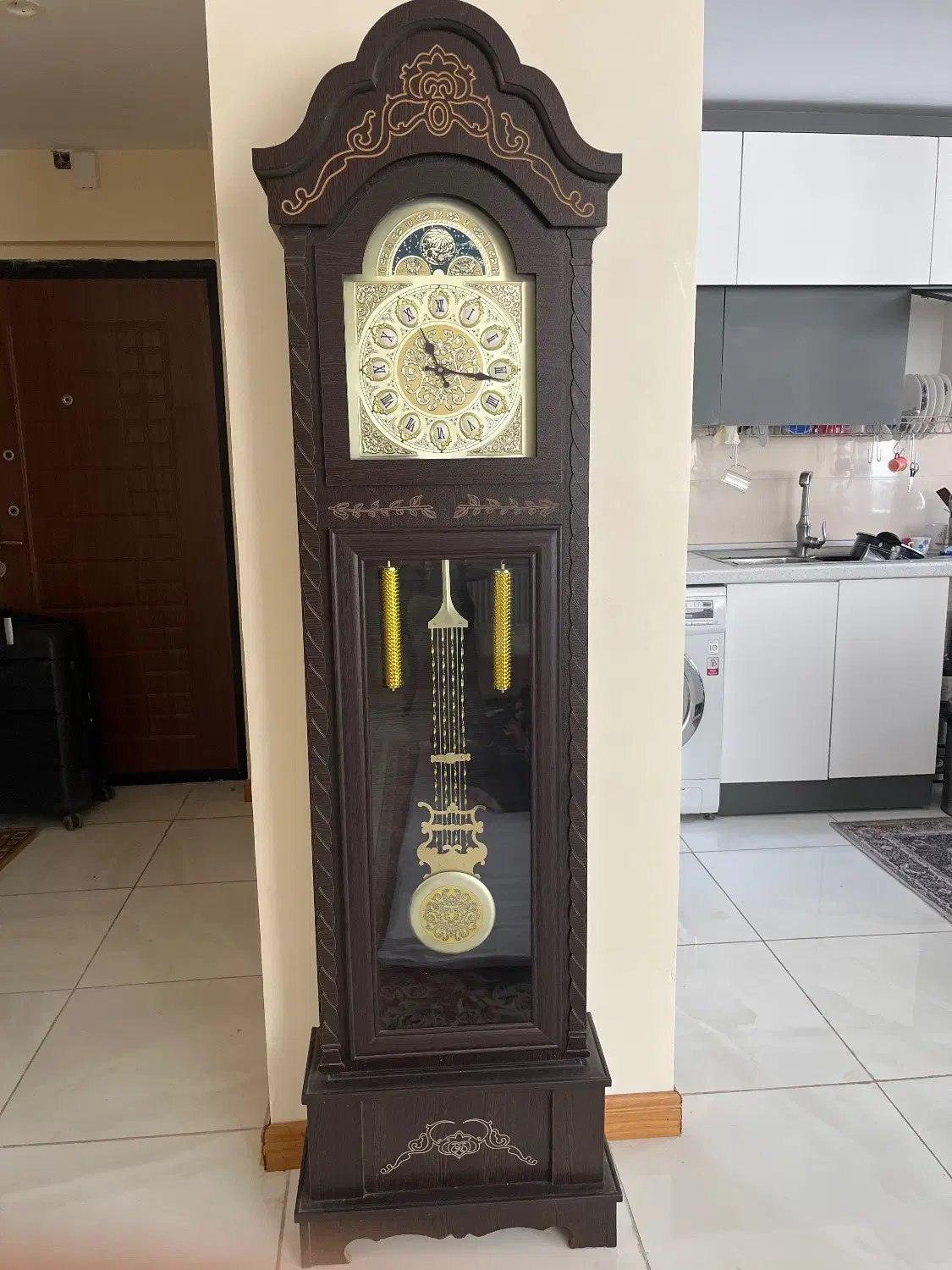 ساعت ایستاده چوبی|ساعت دیواری و تزئینی|دماوند, مسکن مهر گیلاوند|دیوار