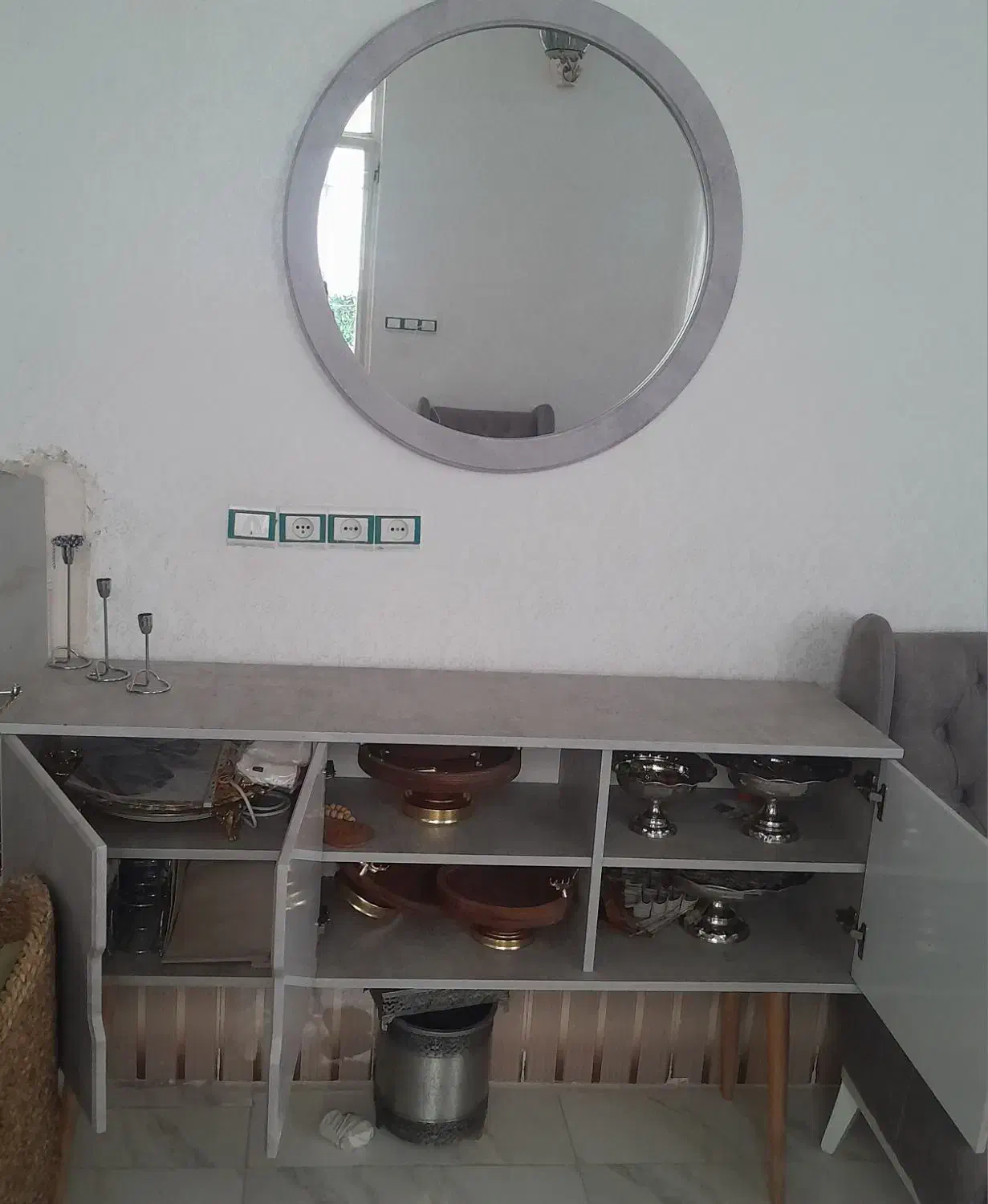 آینه کنسول نو|بوفه، ویترین، کنسول|سنندج, |دیوار