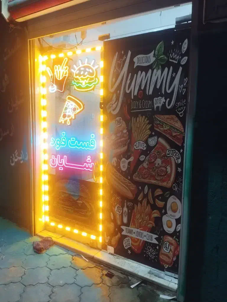 تابلو چلنیوم و تابلو نئون|دفتر کار|تبریز, |دیوار