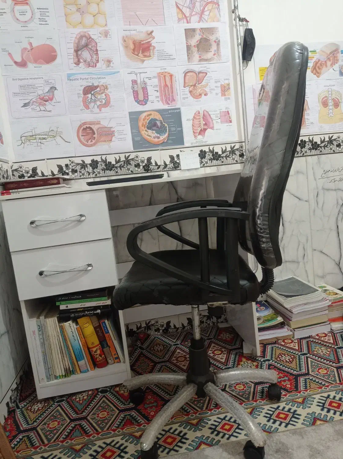 میز و صندلی|میز تحریر و کامپیوتر|جوانرود, |دیوار