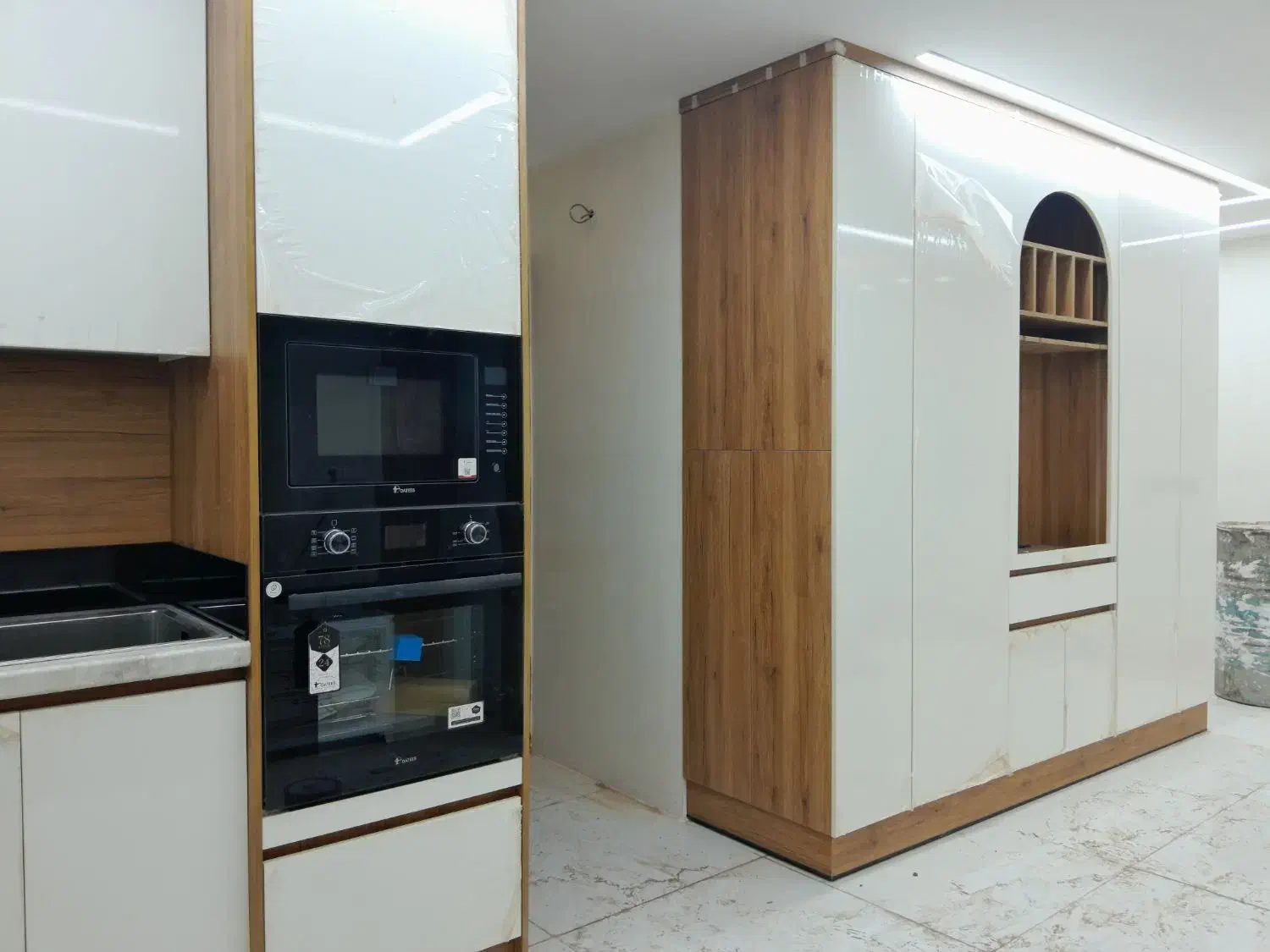 کابینت هایگلاس پاک چوب|مصالح و تجهیزات ساختمان|اصفهان, برازنده|دیوار