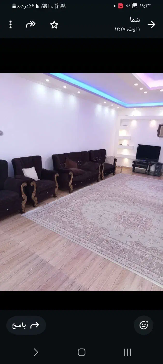 اجاره سویت دوخواب تمیز با دو پارکینگ|اجارهٔ کوتاهمدت آپارتمان و سوئیت|رشت, شهرک صبا|دیوار