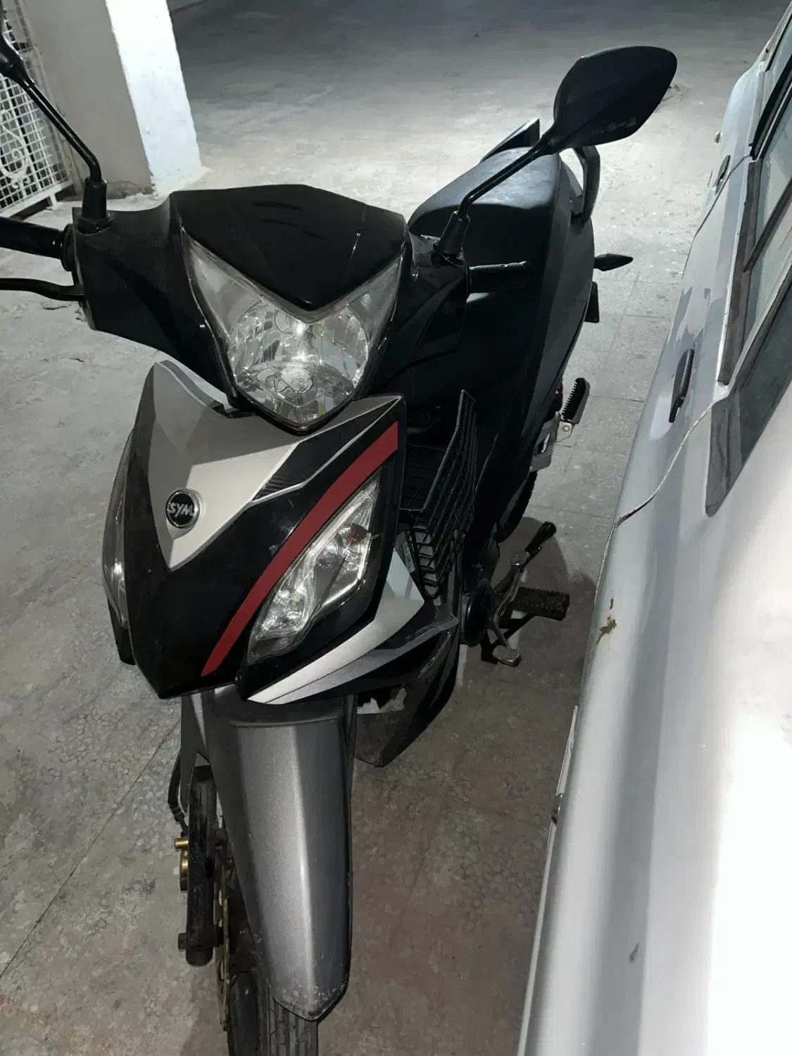 موتور اس وای ام گلکسی SYM SR130 کلاچ اتومات مدل98|موتورسیکلت|شیراز, پودنک|دیوار