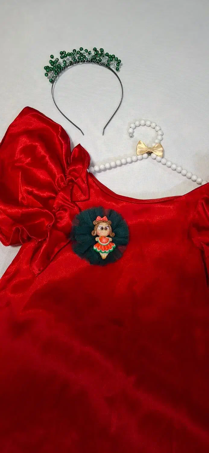 سارافون دخترانه یلدا|کفش و لباس بچه|رشت, نیکمرام|دیوار