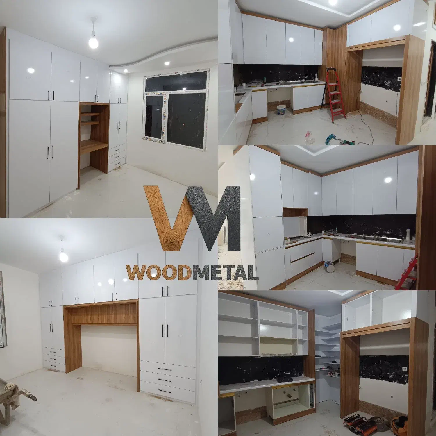 طراحی وساخت انواع کمد کابینت قفسه میزشلف دیوار پوش|جاکفشی، کمد، دراور|مشهد, آزادشهر|دیوار