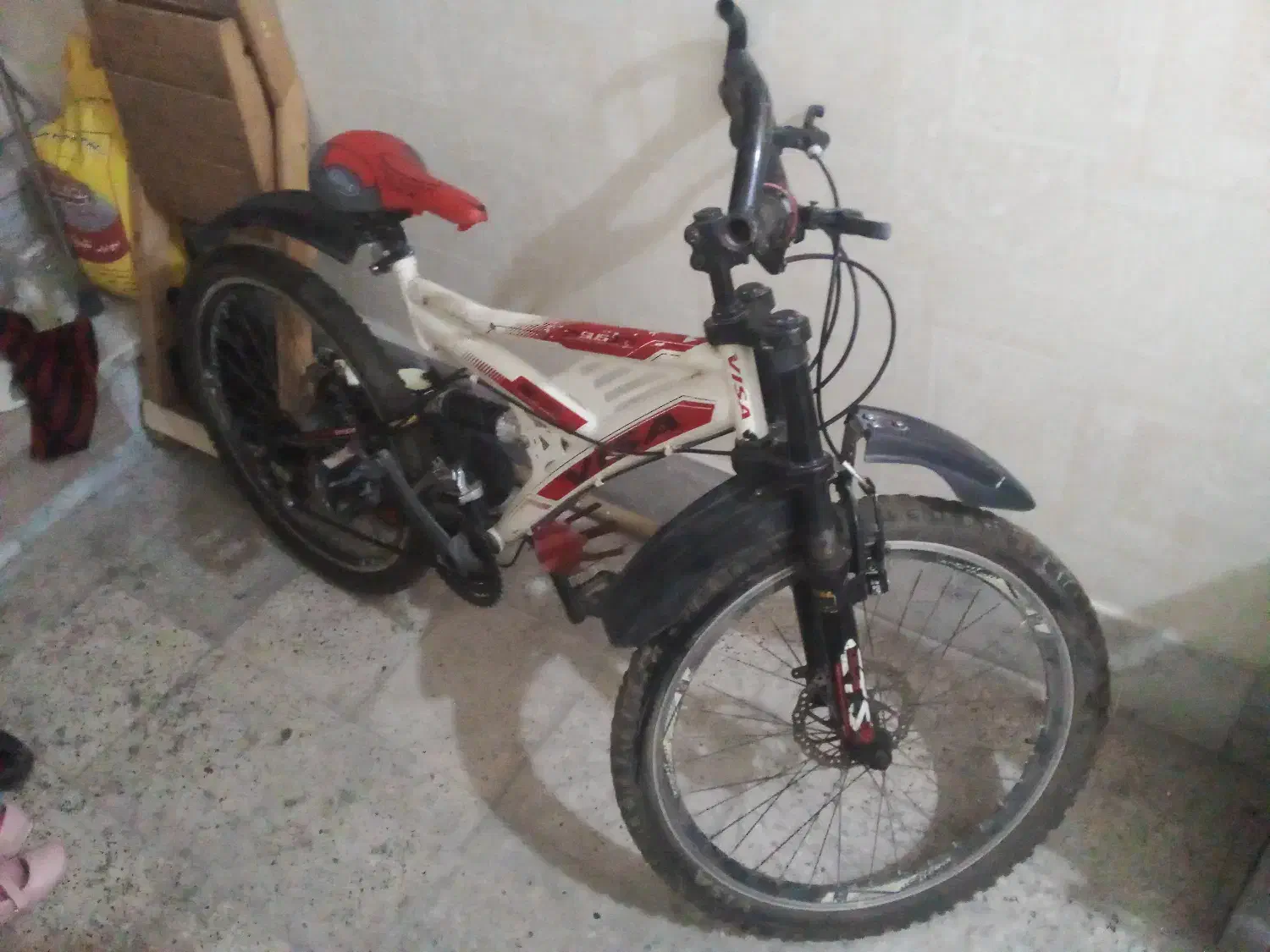 دوچرخه ویسا اصل 26|دوچرخه، اسکیت، اسکوتر|مشهد, شهرک مطهری|دیوار