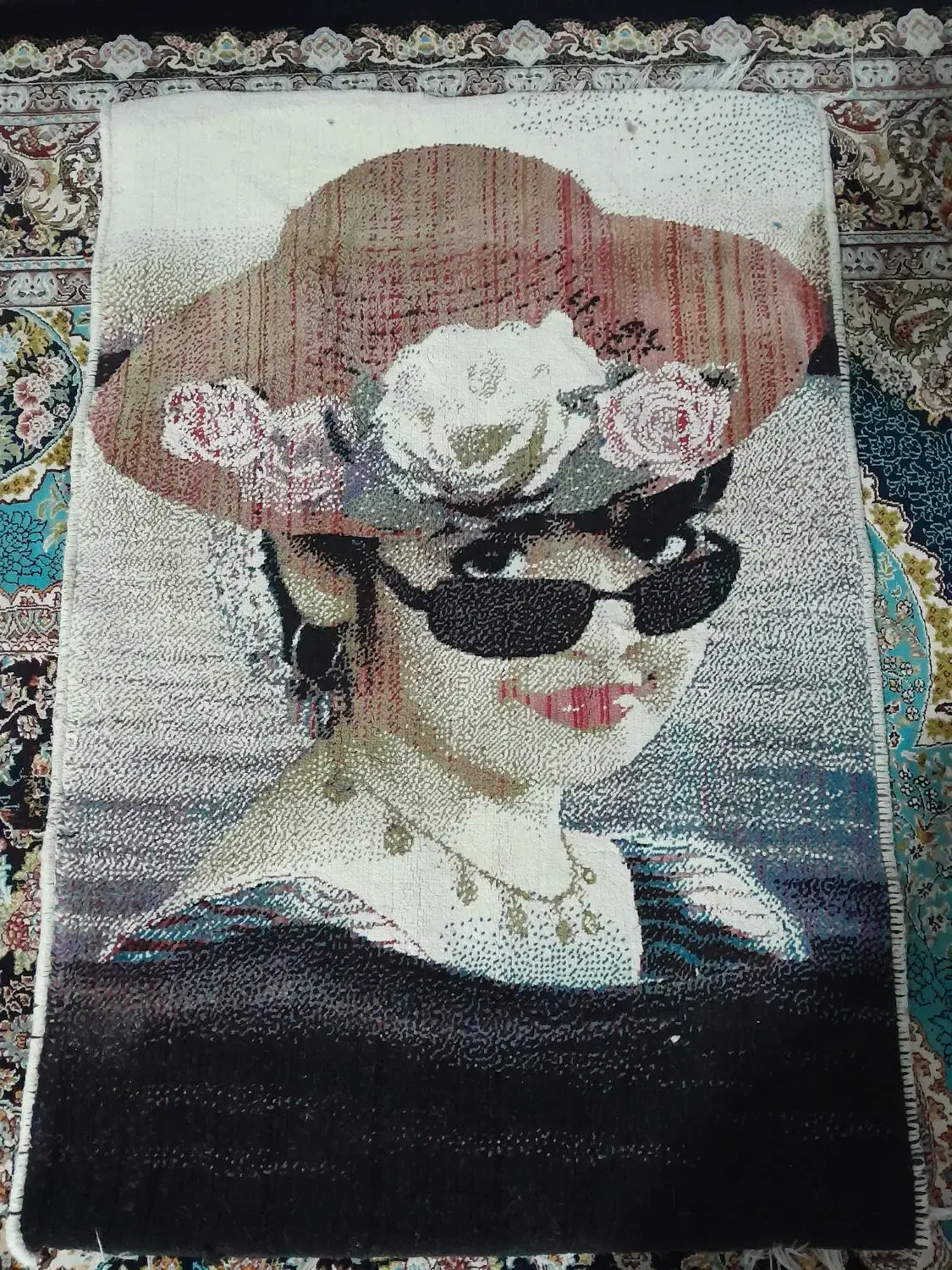 قالیچه|تابلو فرش|بروجرد, |دیوار