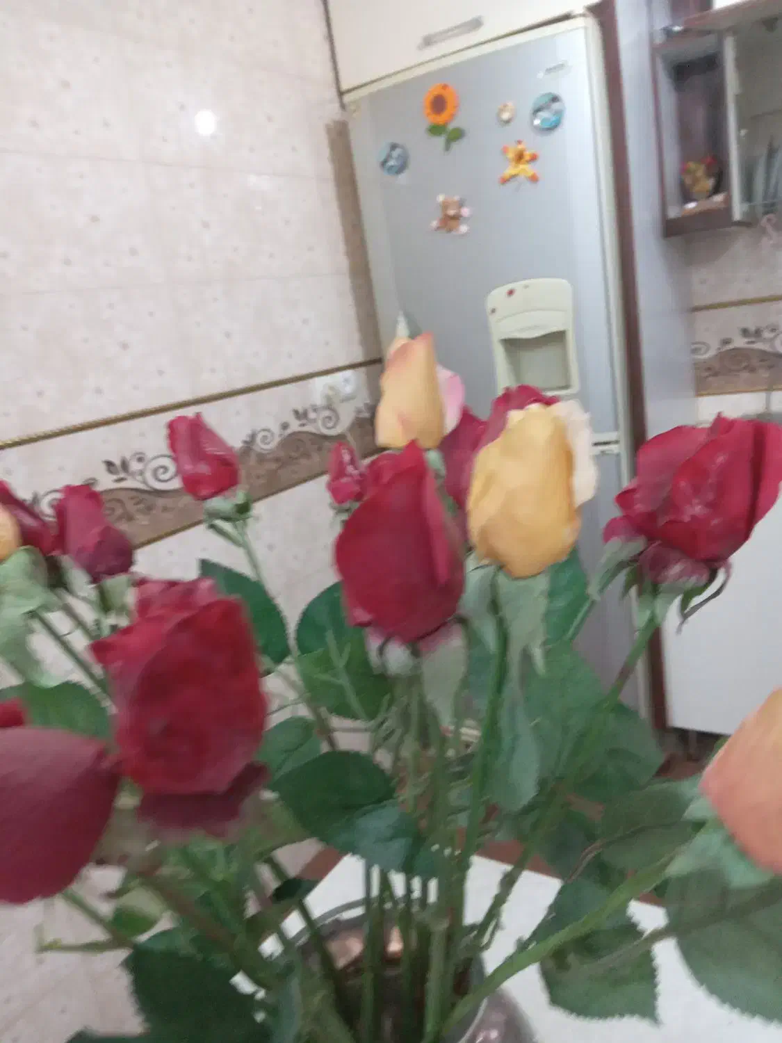 گل گلدان مصنوعی در حد نو|گل مصنوعی|قم, شهرک فاطمیه|دیوار