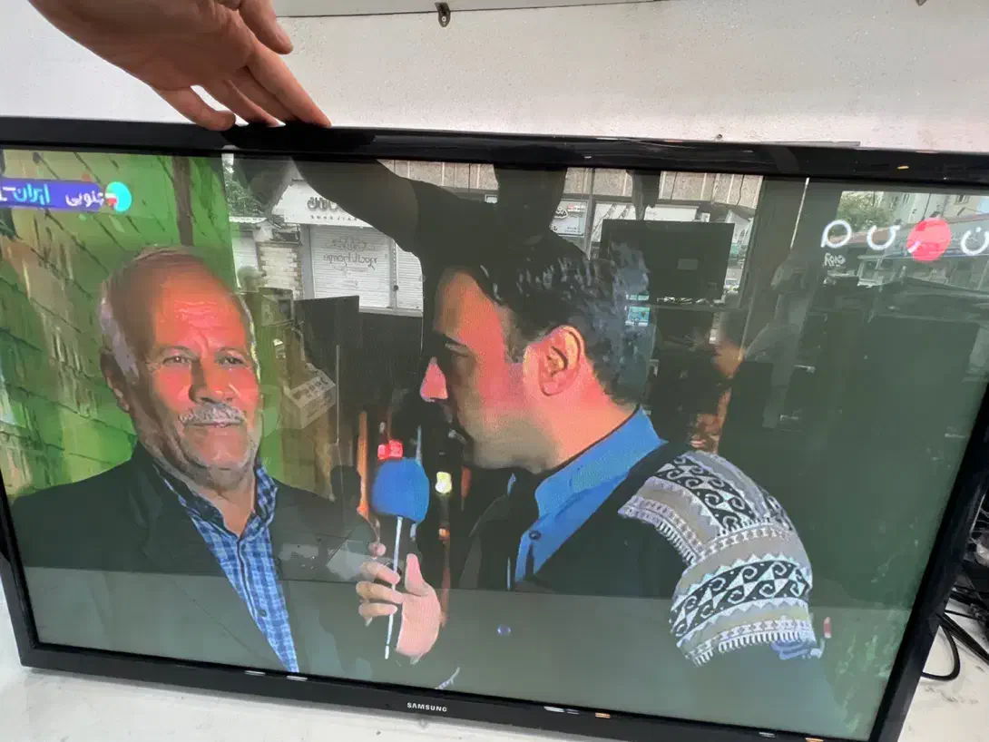 تلویزیون ۴۳ اینچ پلاسما سامسونگ|تلویزیون و پروژکتور|رشت, سعدی (تختی)|دیوار