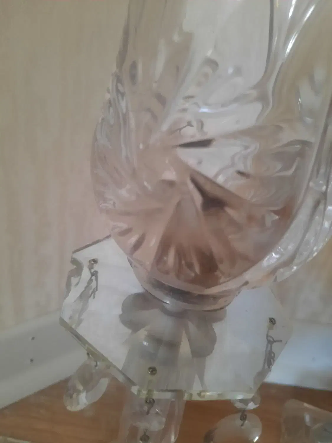 شمعدان کریستالی|صنایع دستی و سایر لوازم تزئینی|تهران, گلستان (شهرک راه آهن)|دیوار