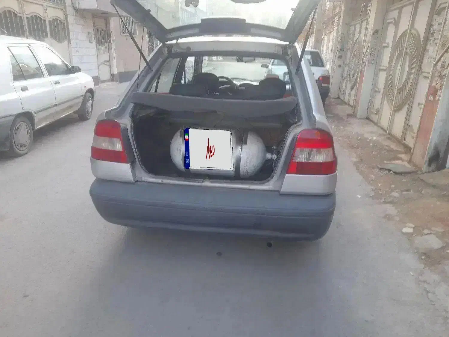 پراید ۱۴۱ مدل ۸۷ دوگانه سوز کارخانه|خودرو سواری و وانت|کرمانشاه, |دیوار