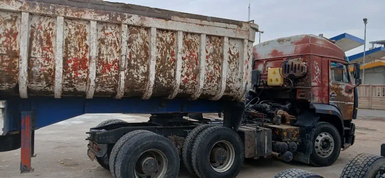 کشنده کاماز جفت|خودرو سنگین|قم, باسکول|دیوار