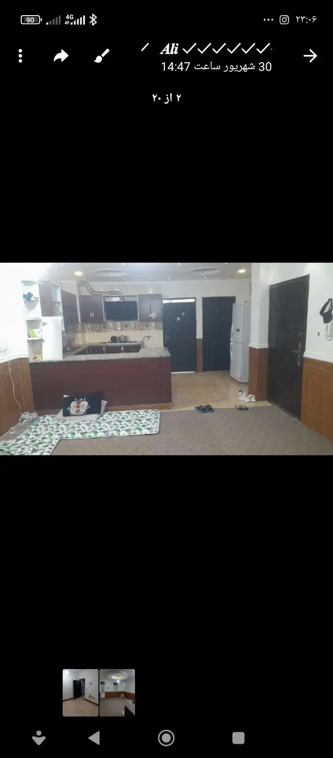 آپارتمان ۲ خوابه سرتل مهر ۵۳ نزدیک ب خیابان اصلی|اجارهٔ خانه و ویلا|بوشهر, |دیوار