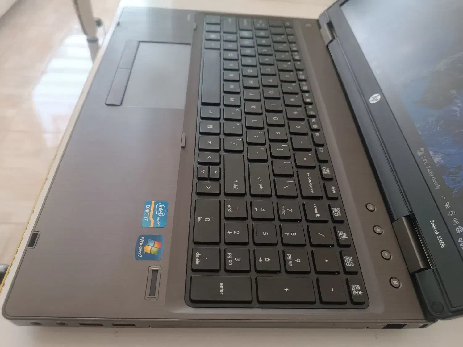 لپ‌تاپ hp کورای7 رم ۸گیگ هارد ۲۵۶ SSD|رایانه همراه|کلاله, |دیوار