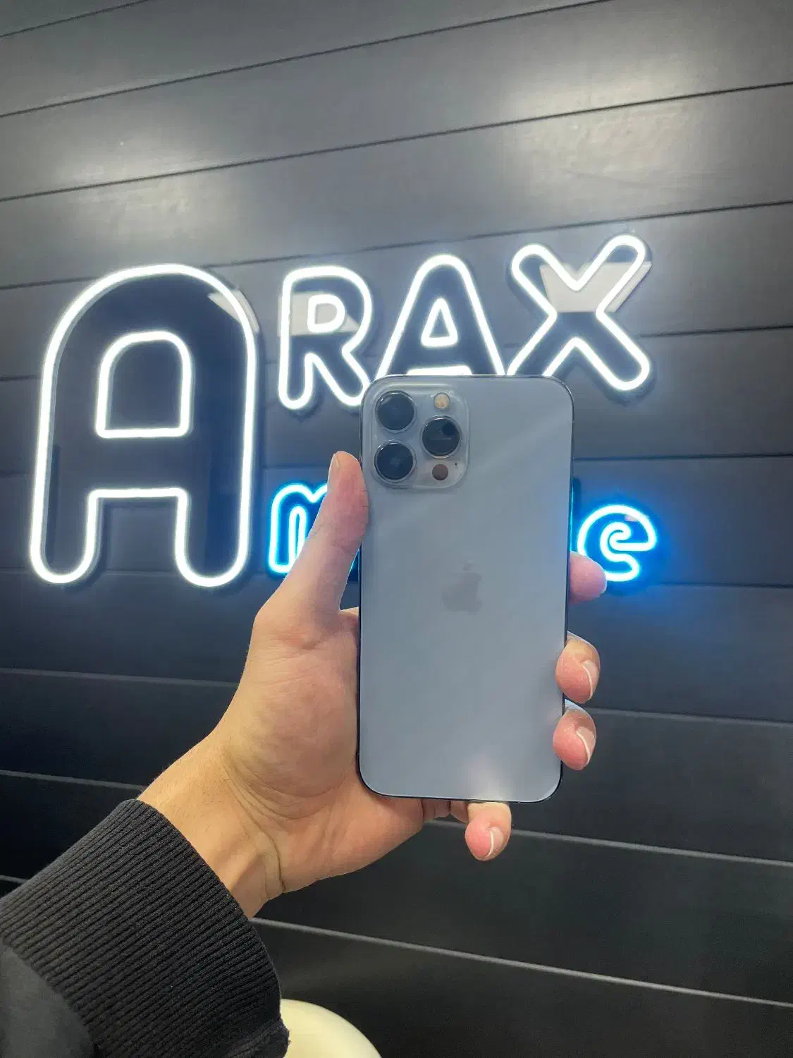 ۱۳ پرومکس آبی ۲۵۶ گیگ|موبایل|قزوین, |دیوار