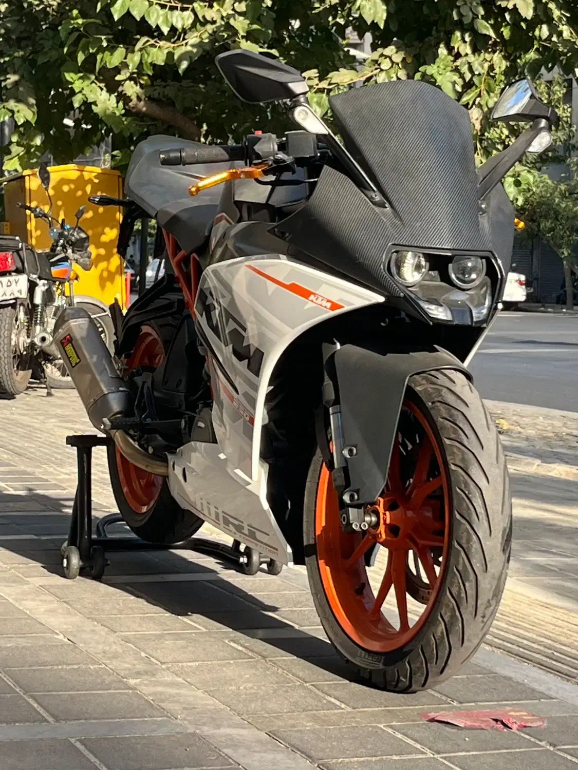ktm rc 390 پلاک ملی (200 250)|موتورسیکلت|تهران, جمهوری|دیوار