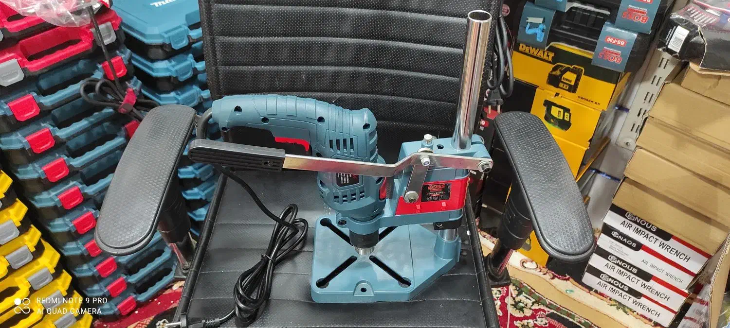 دریل 13 میلی باس با پایه سوراخ کاری|ابزارآلات|اهواز, پردیس دو|دیوار