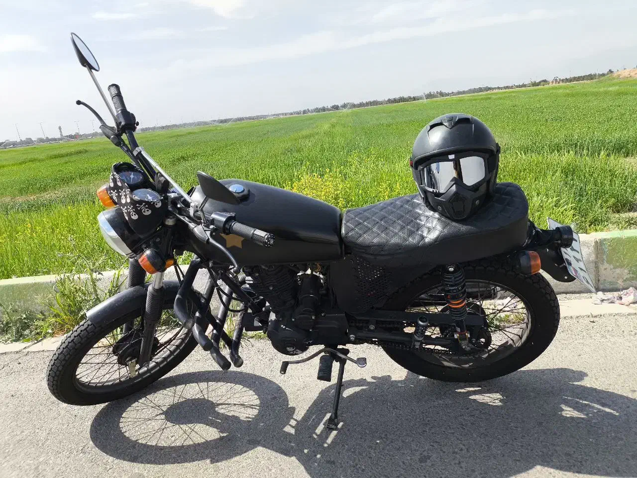 هوندا تک تاز ۱۲۵ (کاستوم) ۱۴۰۲|موتورسیکلت|تهران, قلمستان|دیوار