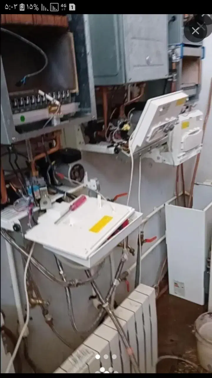 تعمیرات تخصصی پکیج و آبگرمکن دیواری و رسوبگیری|خدمات پیشه و مهارت|سمنان, |دیوار