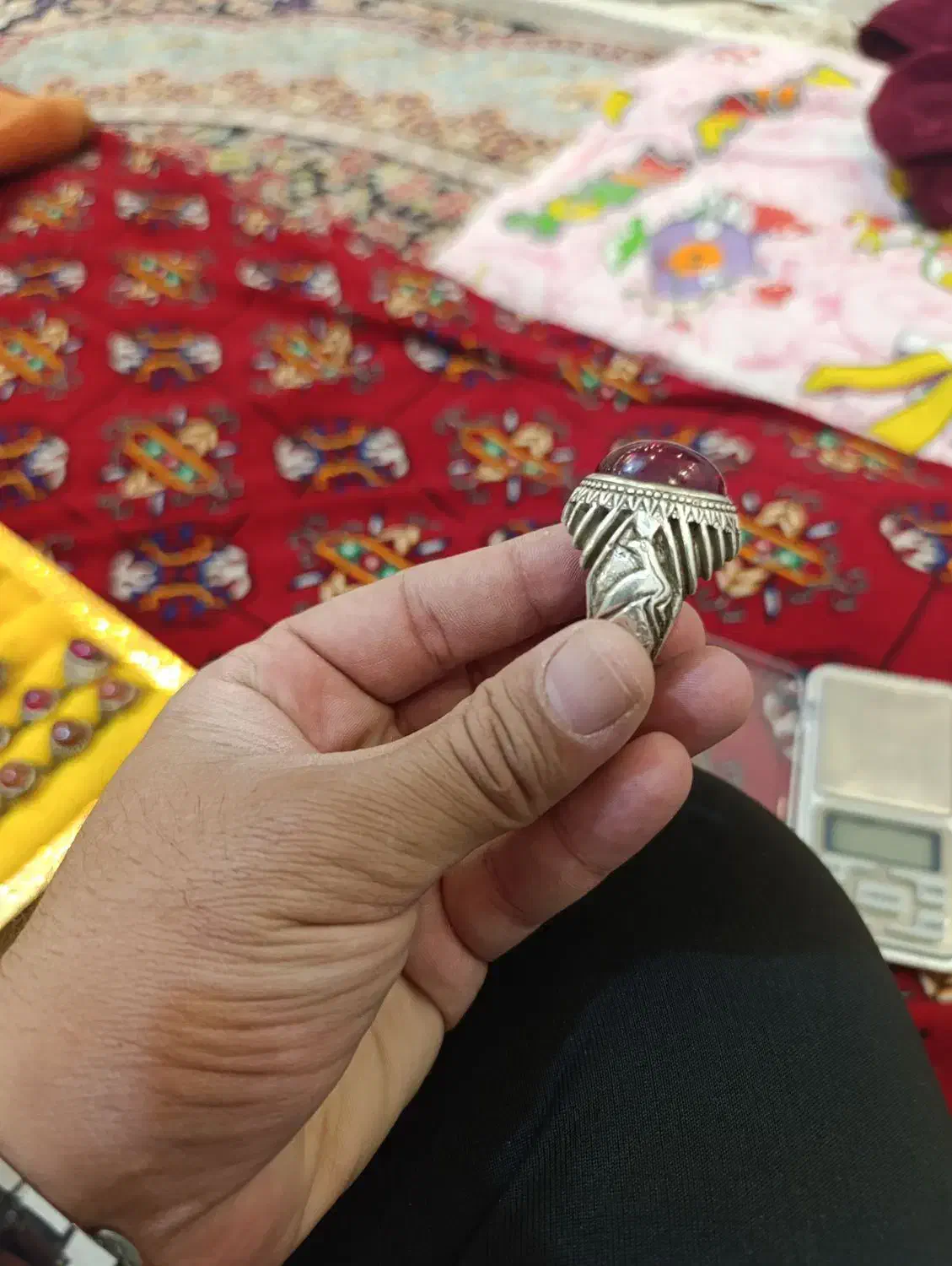 انگشتر یاقوت|جواهرات|مشهد, چهاربرج|دیوار