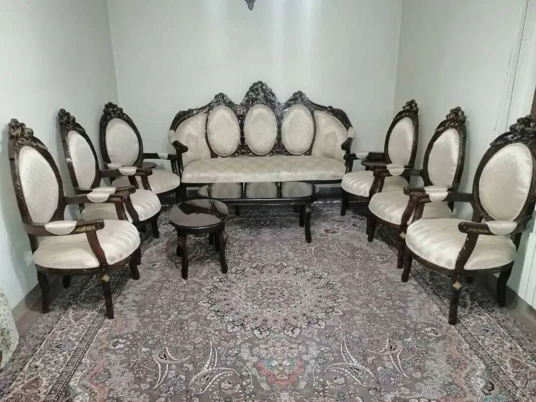 فروش مبل سلطنتی|مبلمان خانگی و میز عسلی|شیراز, شهرک سراج|دیوار