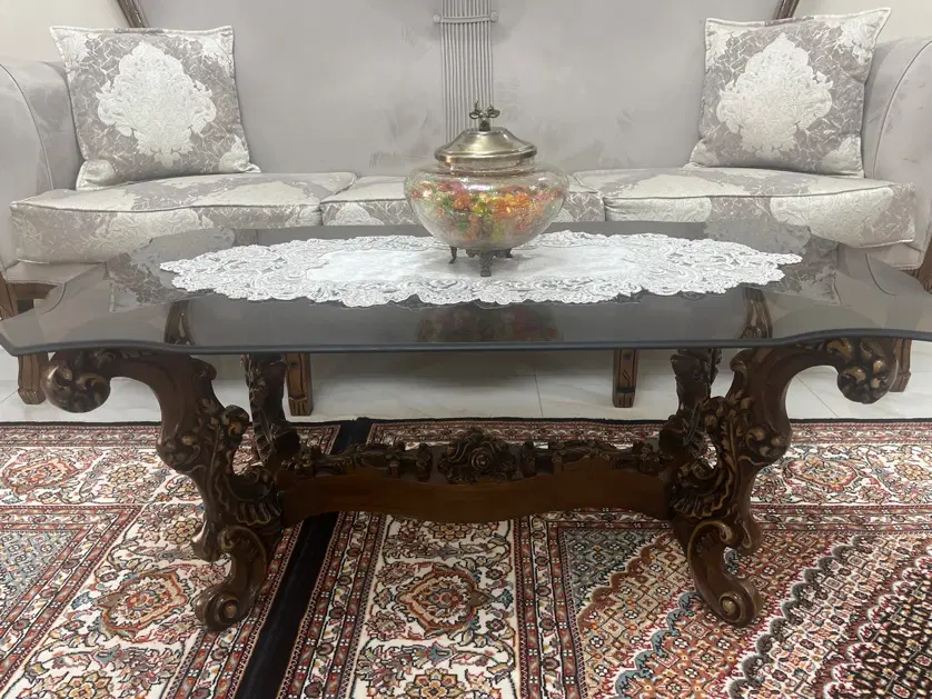 میز جلومبلی به همراه دو عدد عسلی|مبلمان خانگی و میز عسلی|تهران, قاسمآباد|دیوار