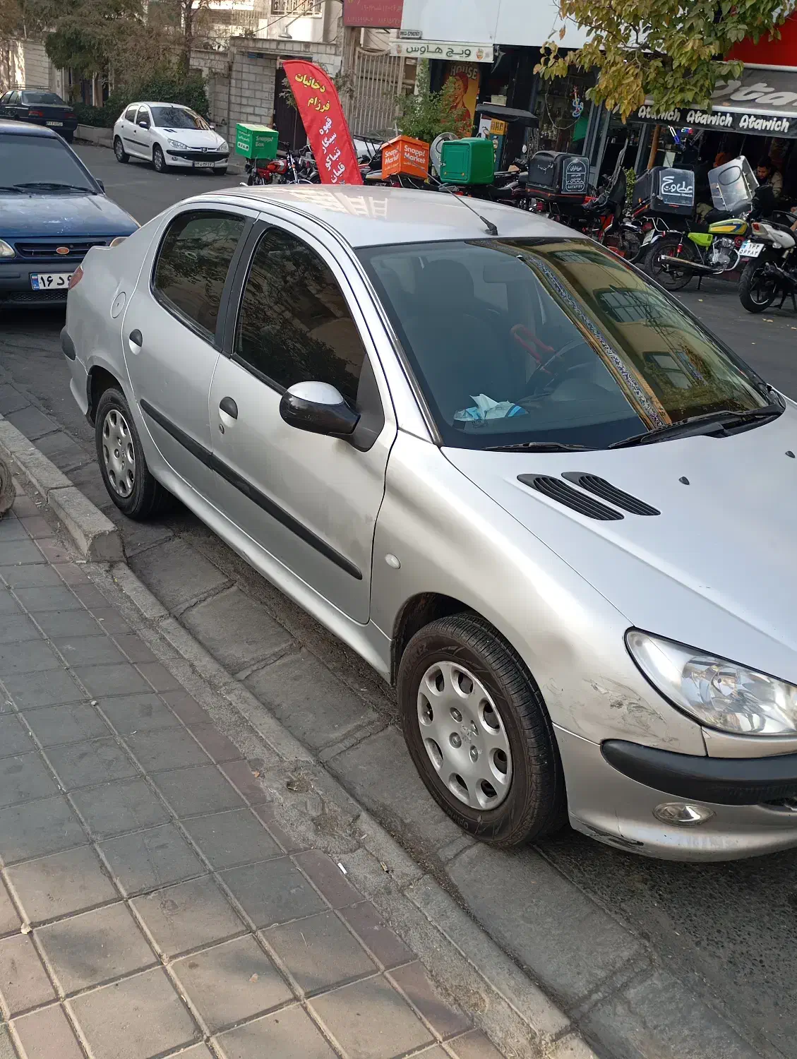 ۲۰۶sdصندوقدار.مدل۸۸دوگانه سوز کارخانه|خودرو سواری و وانت|تهران, شهرک آزمایش|دیوار