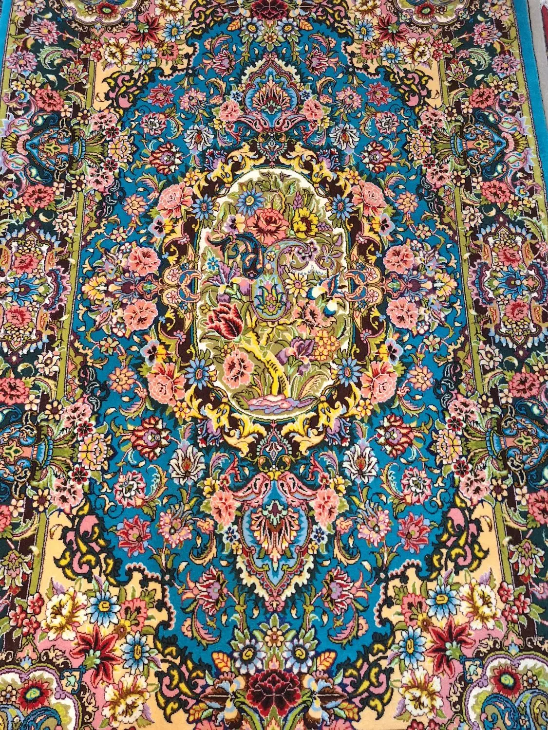 ذرع و نیم سالاری چله ابریشم|فرش|اراک, |دیوار