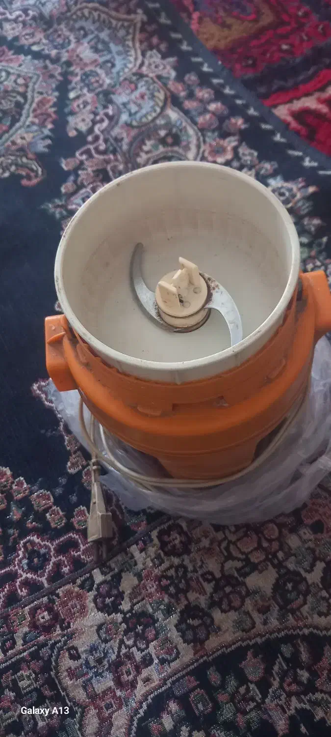 ماشین برقی مولینکس کارکرده درحد نو|خردکن، آسیاب، غذاساز|آذرشهر, |دیوار