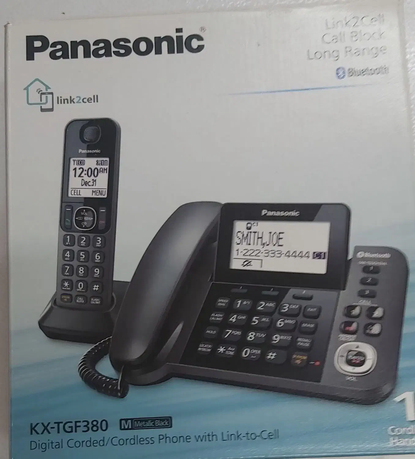 تلفن پاناسونیک ، مدل KX-TGF380M|تلفن رومیزی|اهواز, شهرک نفت|دیوار