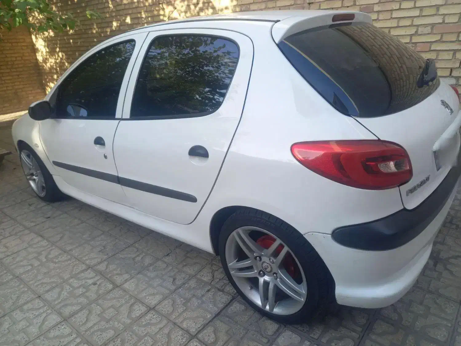 206 تیپ 2 تمیز  مدل 89|خودرو سواری و وانت|اصفهان, برازنده|دیوار