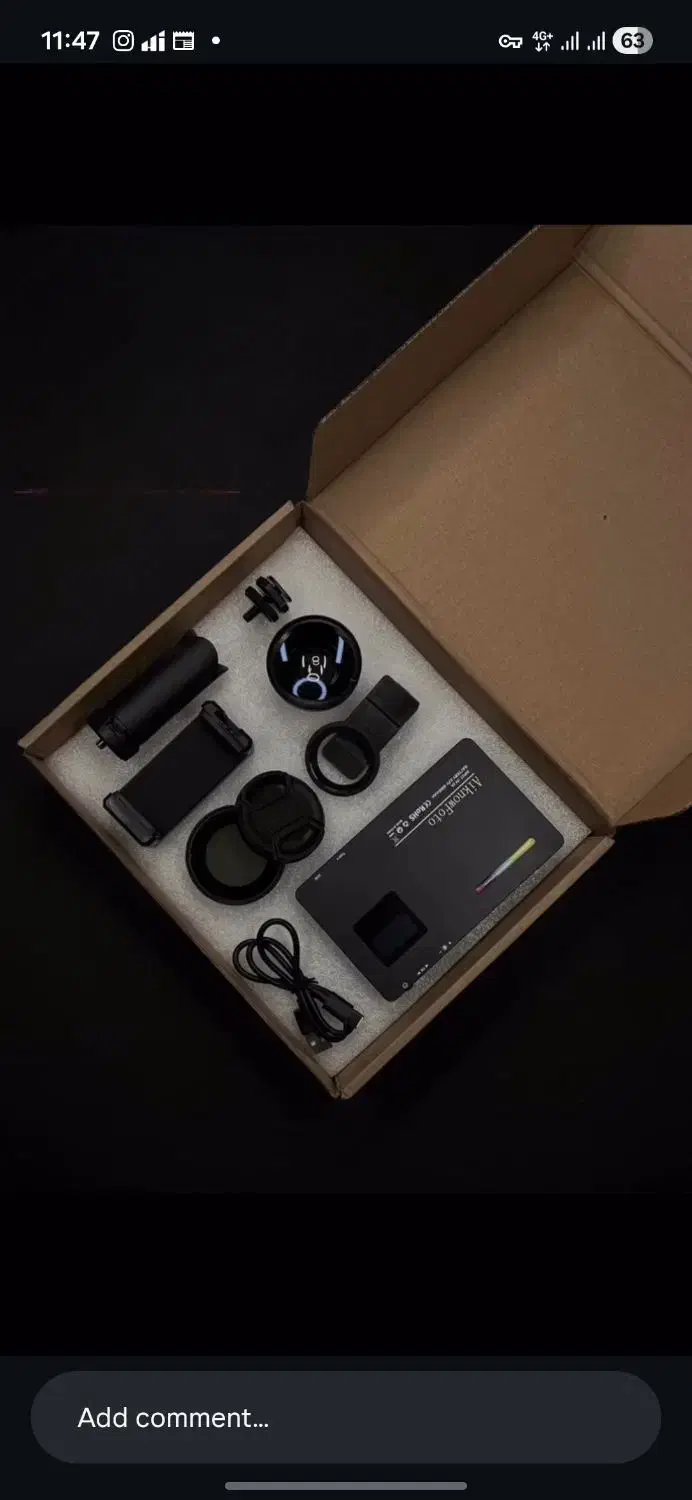 کیت لنز پلاریزه عکاسی تتو|دوربین عکاسی و فیلم‌برداری|رشت, لاکانی|دیوار