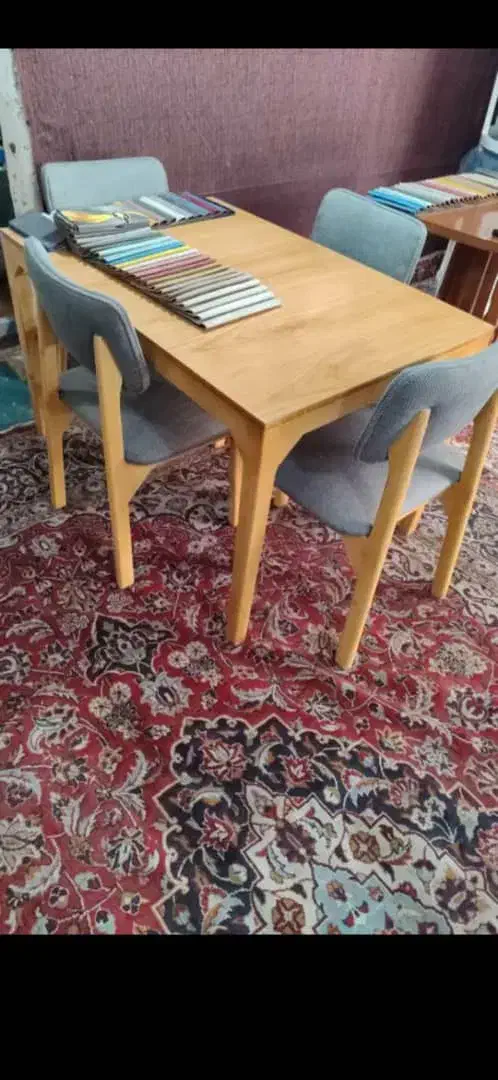 میز نهار خوری ۴ نفره تمام نراد|میز و صندلی غذاخوری|رشت, گلزاران|دیوار