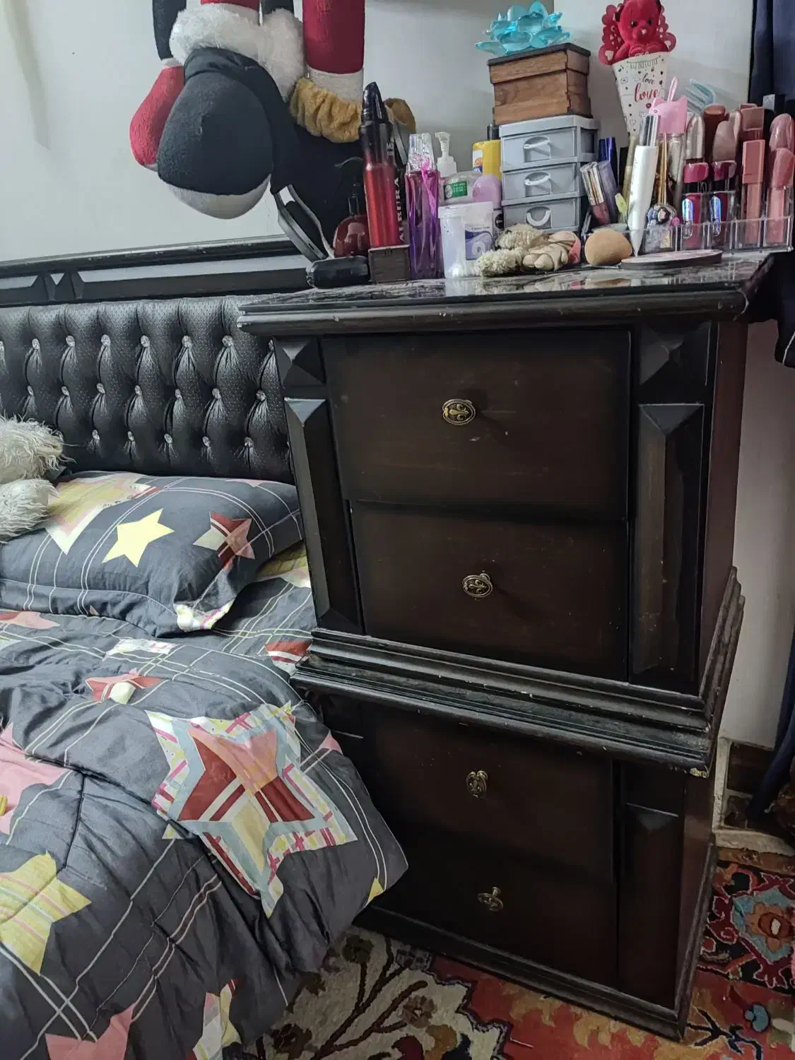 تخت دو نفره سالم|تخت و سرویس خواب|بهارستان, |دیوار