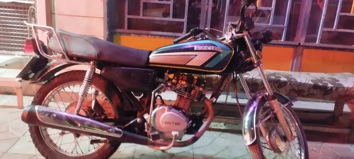 هندا 125(هیلتون)مدل 1394|موتورسیکلت|دهق, |دیوار