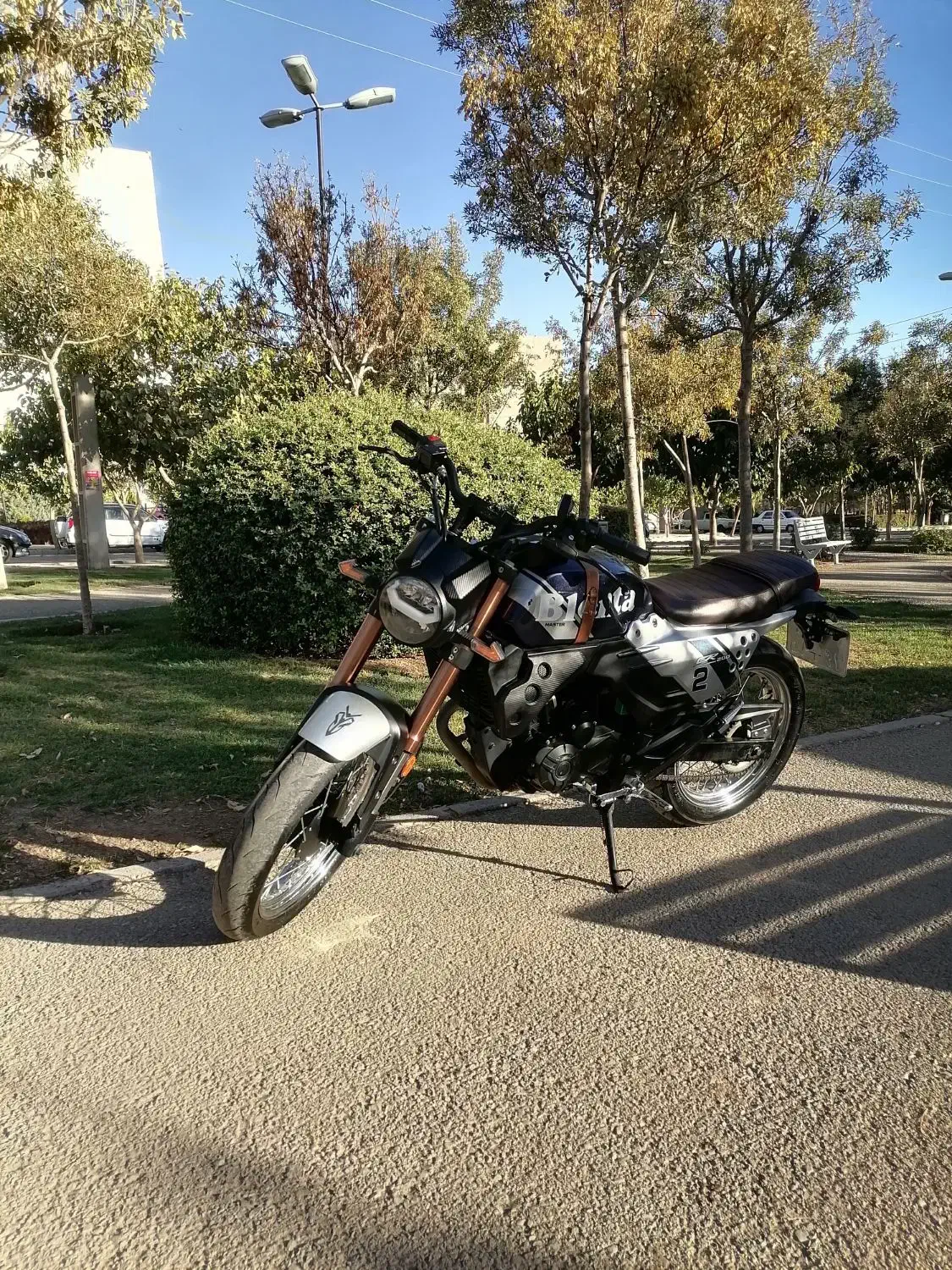 موتور بلنتا 200 cc آب خنک در حد خشک|موتورسیکلت|تهران, صادقیه|دیوار