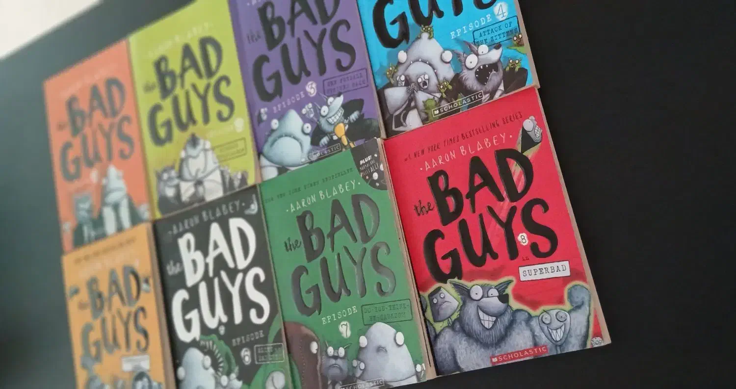 مجموعه ۸ جلدی کتاب کودک Bad Guys به زبان انگلیسی|کتاب و مجله آموزشی|تهران, جماران (نیاوران)|دیوار