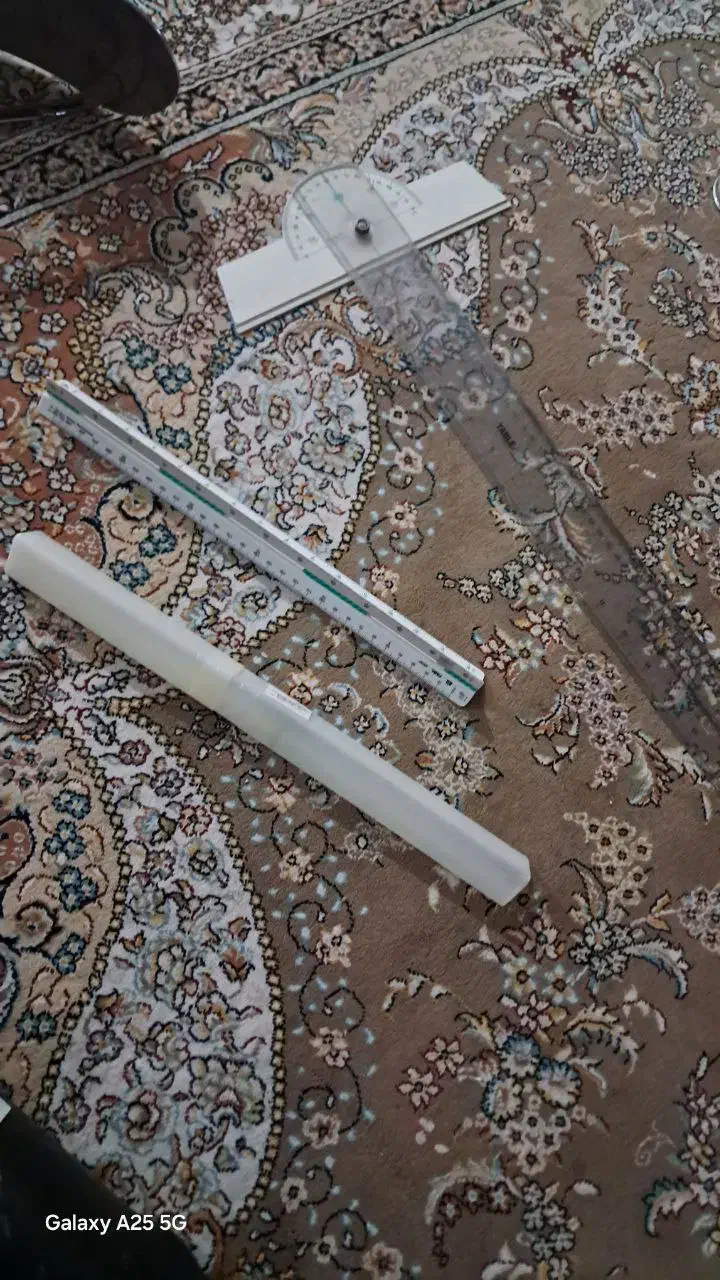 خط کش تی|لوازم التحریر|رشت, پارک شهر|دیوار