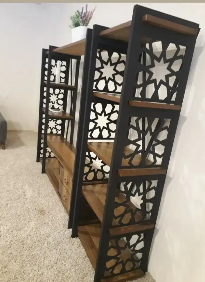 شلف و قفسه ژورنالی کاری از استند آوا|بوفه، ویترین، کنسول|مشکین‌دشت, |دیوار