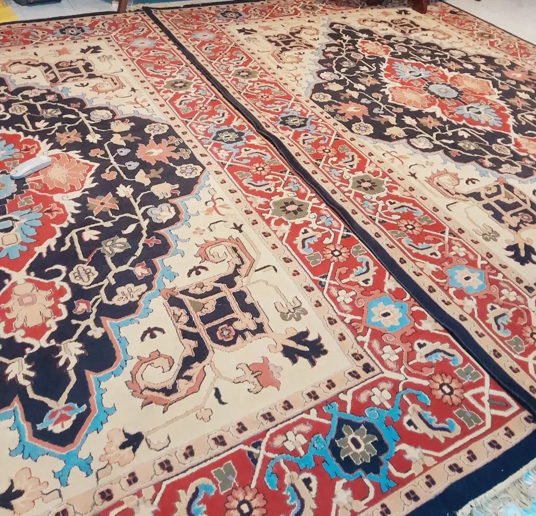 یک جفت فرش ۹ متری|گلیم، جاجیم، گبه|شهریار, شهریار|دیوار