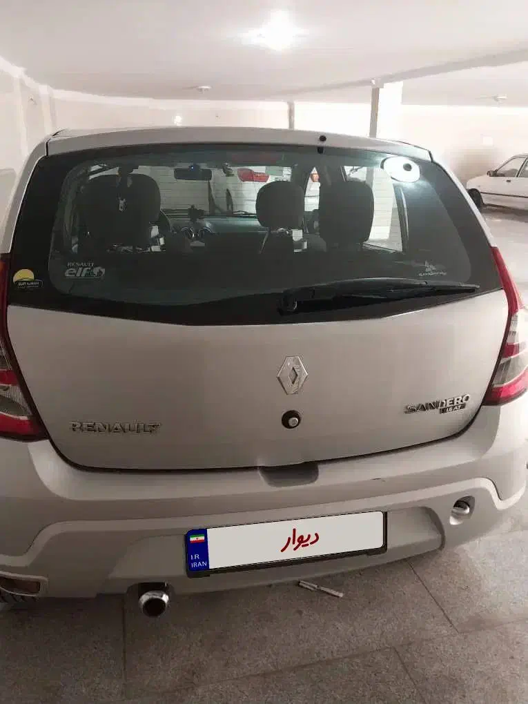 ساندرو۹۶ اتومات بی رنگ نقره ای|خودرو سواری و وانت|تهران, شمشیری|دیوار